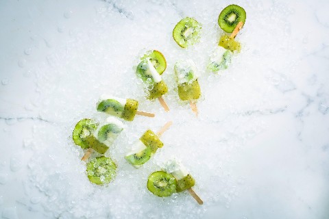 Ghiaccioli al kiwi