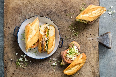 Schnitzel rolls