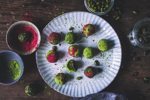 Energy balls au matcha