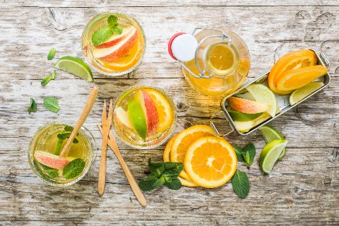 Sangria au vin blanc