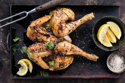 Pollo al limone e miele