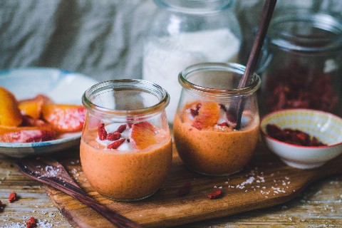 Pouding aux graines de chia et aux baies de goji
