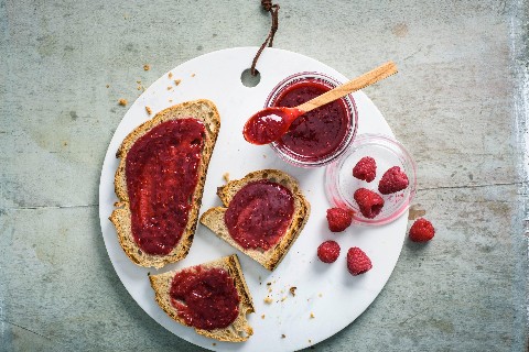 Confiture framboise-Earl Grey