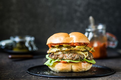 "Hopp Schwiiz" burger