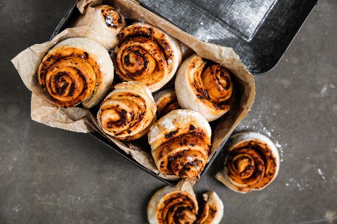 Pesto swirls