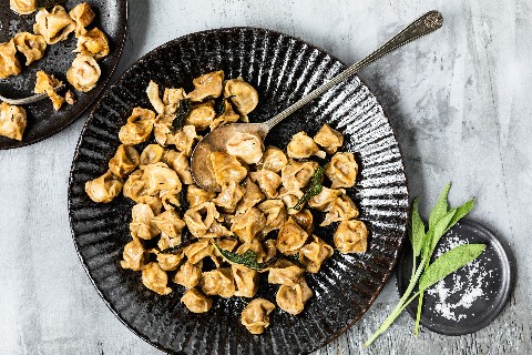 Pilz-Tortellini