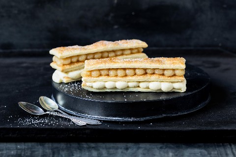 Quitten-Cremeschnitten