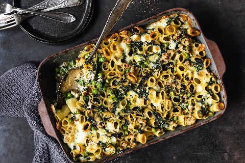 Gratin de rigatonis