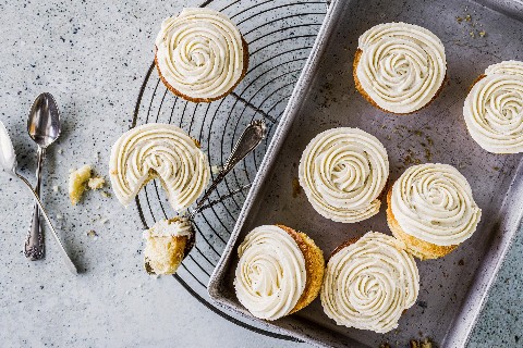 Cupcakes à la vanille