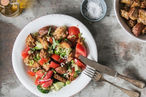 Panzanella - Toskanischer Brotsalat