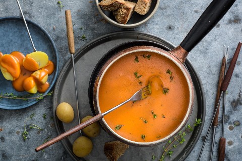 Fondue aux tomates