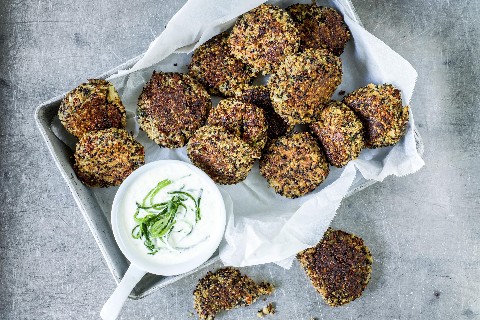 Quinoa and vegetable burgers