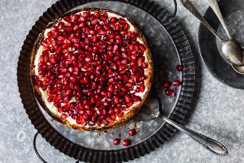 Torta di melagrana