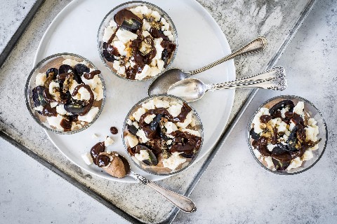 Mousse de marrons et de bolets