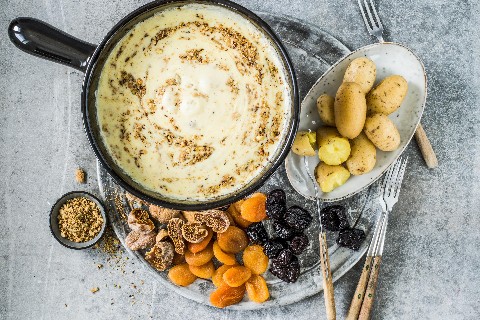 Orientalisches Käsefondue