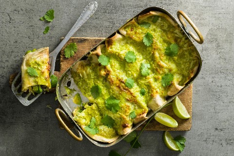 Enchiladas verdes