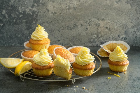 Zitronen-Cupcakes
