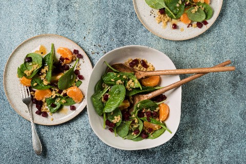 Insalata di barbabietole e clementine