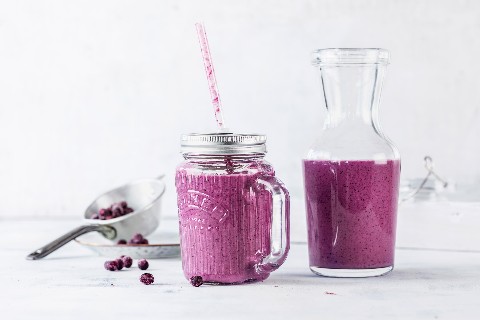 Heidelbeer-Müesli-Smoothie