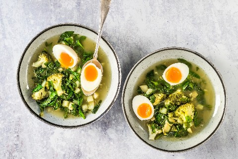 Potage aux épinards