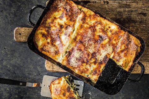 Lasagnes aux épinards