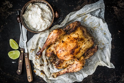 Pollo tandoori intero