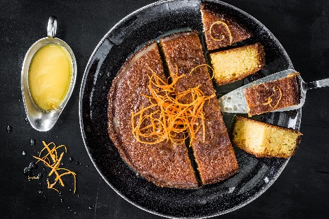 Gâteau juteux à l'orange