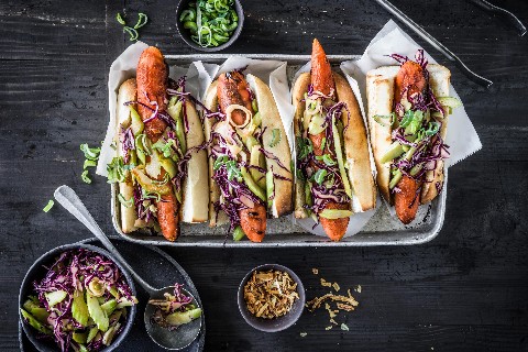 Carrot hot dogs