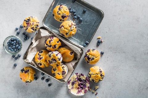 Muffins à la myrtille