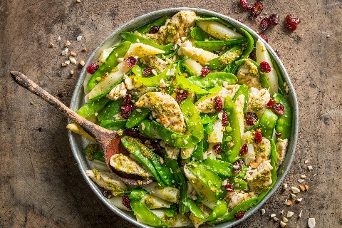 Asparagus and chicken casserole