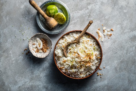 Riz à la noix de coco