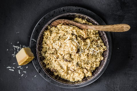 Porcini mushroom risotto