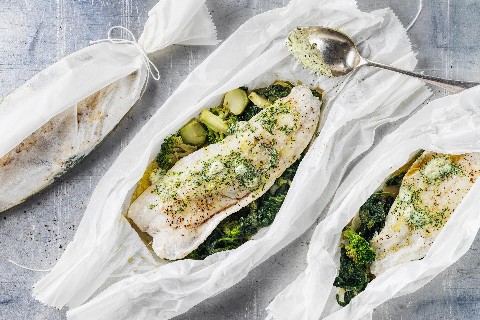 Cartocci di filetto di lucioperca