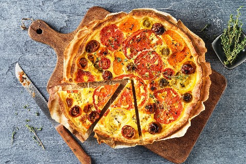 Tarte à la tomate