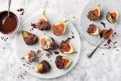 Figues au chocolat