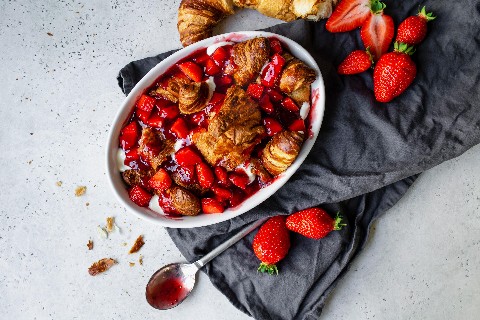 Leftover croissant bake