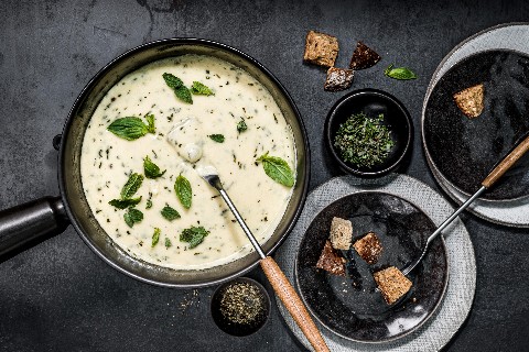 Herb fondue