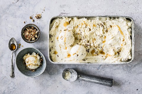 Glace aux poires