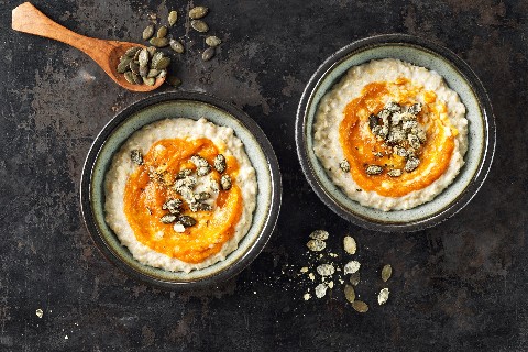 Kürbis-Porridge