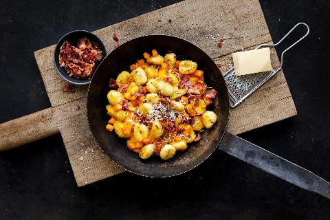Gnocchi con salsa di zucca