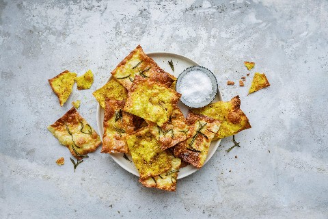 Cracker di pasta croccanti