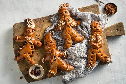 Bonshommes de la Saint-Nicolas au chocolat