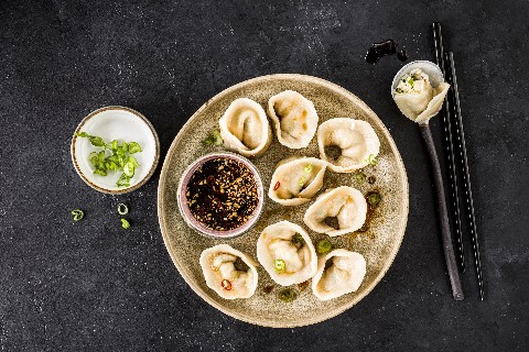 Kimchi Mandu (dumpling coreani)