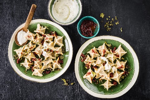 Manti (raviolis turcs) au yogourt