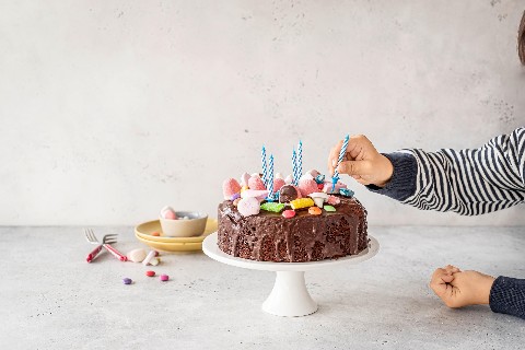 Kindergeburtstags-Kuchen