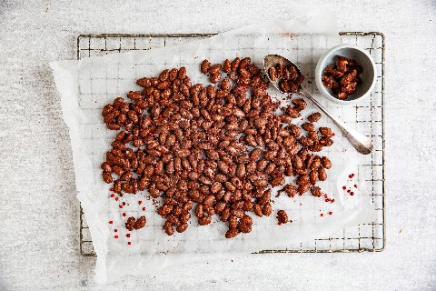 Amandes croquantes au chocolat