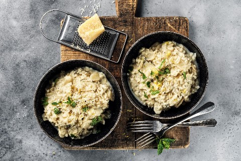 Risotto con scorzonera