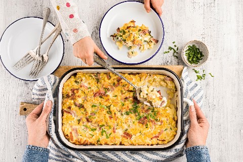 Gratin de cornettes
