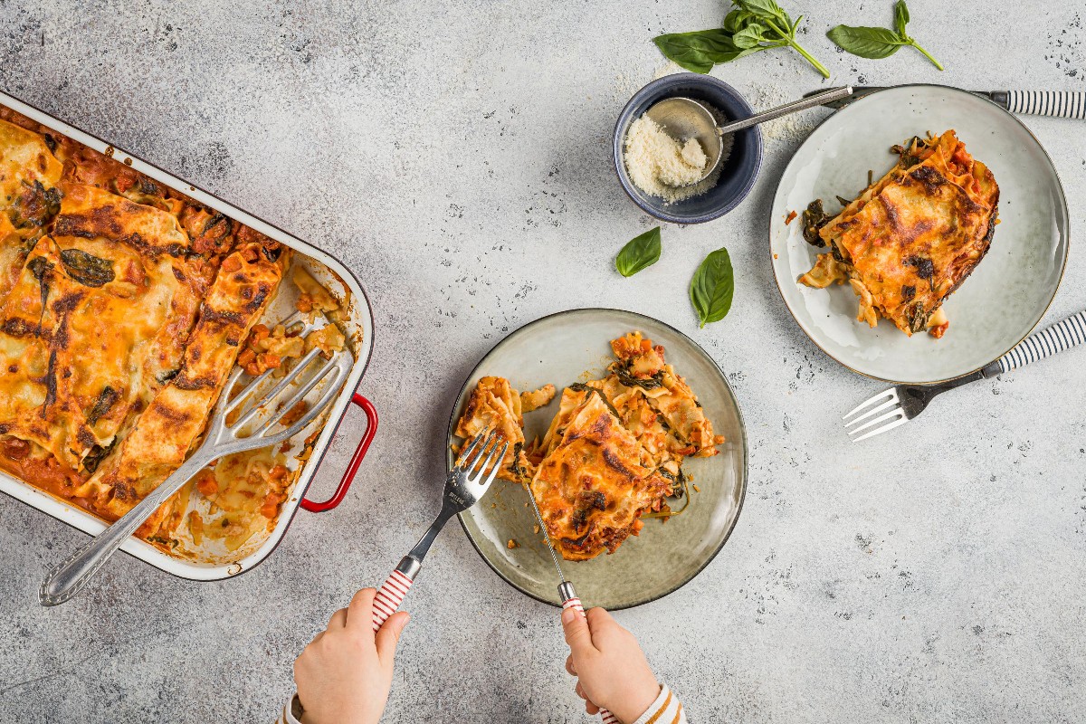 Vegetable lasagne - Recipes | little FOOBY