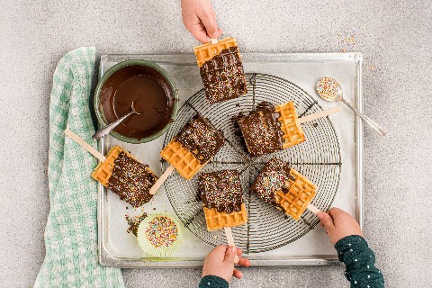 Süsse Waffeln
